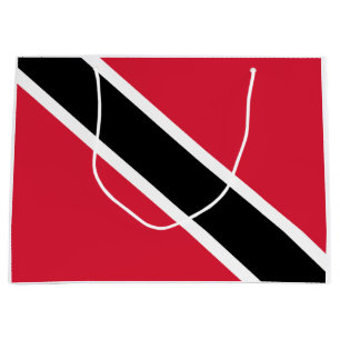 Bolsa De Regalo Grande Bandera de Trinidad y Tobago