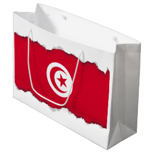 Bolsa De Regalo Grande Bandera de Túnez