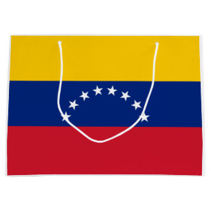 Bolsa De Regalo Grande Bandera de Venezuela