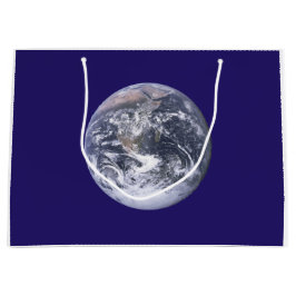 Bolsa De Regalo Grande Bandera del Día de la Tierra