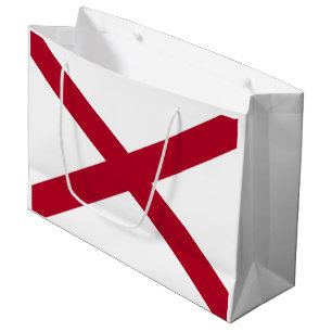 Bolsa De Regalo Grande Bandera del estado de Alabama