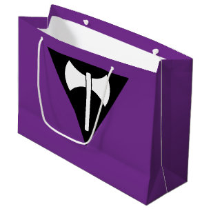 Bolsa De Regalo Grande bandera del orgullo lésbico SlipperyJoe feminista 