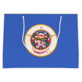 Bolsa De Regalo Grande Bandera estatal de Minnesota