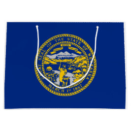 Bolsa De Regalo Grande Bandera Estatal de Nebraska