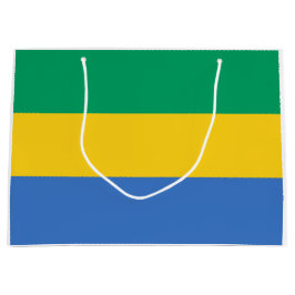 Bolsa De Regalo Grande Bandera gabonesa (Gabón)