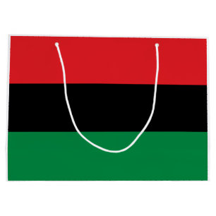 Bolsa De Regalo Grande Bandera panafricana