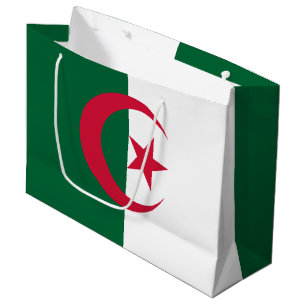 Bolsa De Regalo Grande Bandera patriótica argelina