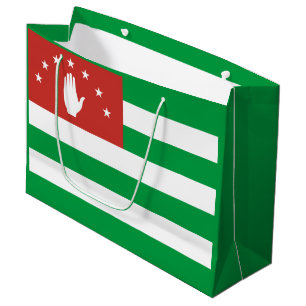 Bolsa De Regalo Grande Bandera patriótica de Abjasia