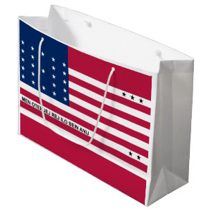Bolsa De Regalo Grande Bandera patriótica del atolón Bikini