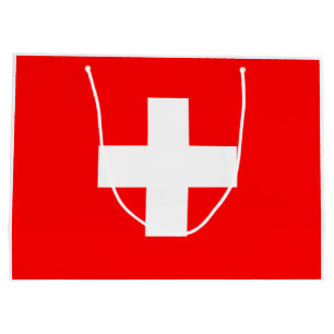 Bolsa De Regalo Grande Bandera suiza (Suiza)