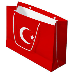 Bolsa De Regalo Grande Bandera turca