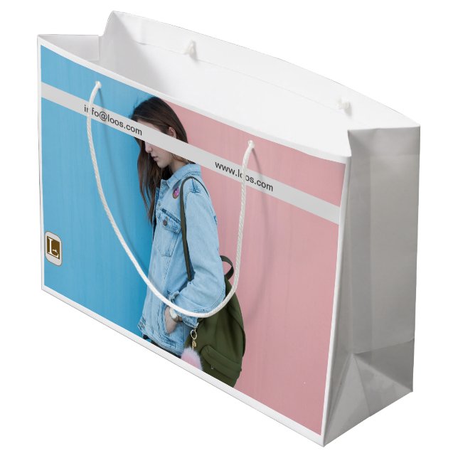 BOLSA DE REGALO GRANDE BAÑO DE REGALO DE LOOS (Angulo reverso)