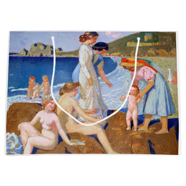 Bolsa De Regalo Grande Baño marino, Maurice Denis (Anverso)