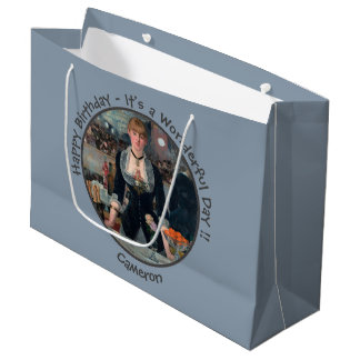 Bolsa De Regalo Grande Bar Manet en la colección de Fiestas Folies-Bergèr