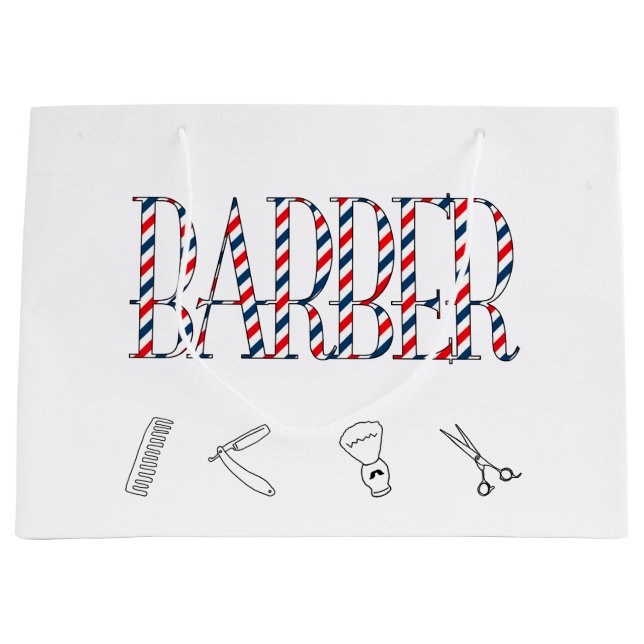 Bolsa De Regalo Grande Barber (Anverso)