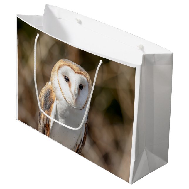 Bolsa De Regalo Grande Barn Owl (Angulo Anverso)