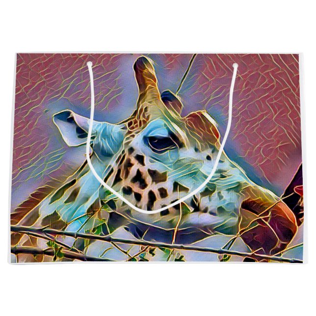 BOLSA DE REGALO GRANDE BARRA DE REGALO GIRAFFE (Anverso)