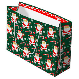 Bolsa De Regalo Grande Baseball Christmas Holiday