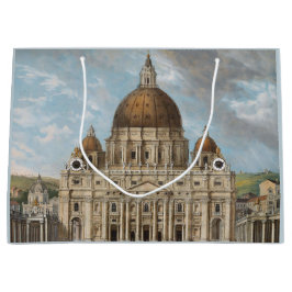 Bolsa De Regalo Grande Basílica de San Pedro en la Ciudad del Vaticano