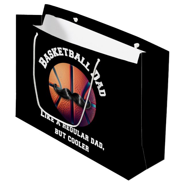 Bolsa De Regalo Grande Básquetbol (Angulo Anverso)