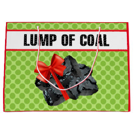 Bolsa De Regalo Grande Basura del carbón