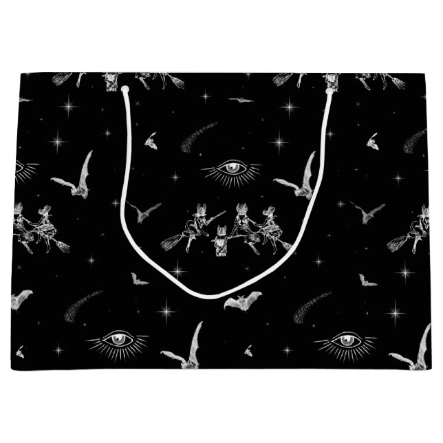 Bolsa De Regalo Grande Bat Witches (Anverso)
