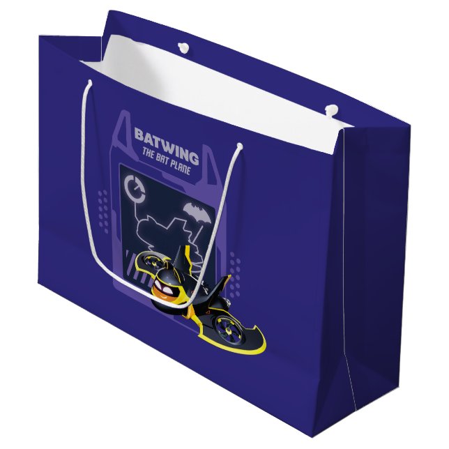Bolsa De Regalo Grande Batería Batllers™ - El Avión Bat (Angulo Anverso)