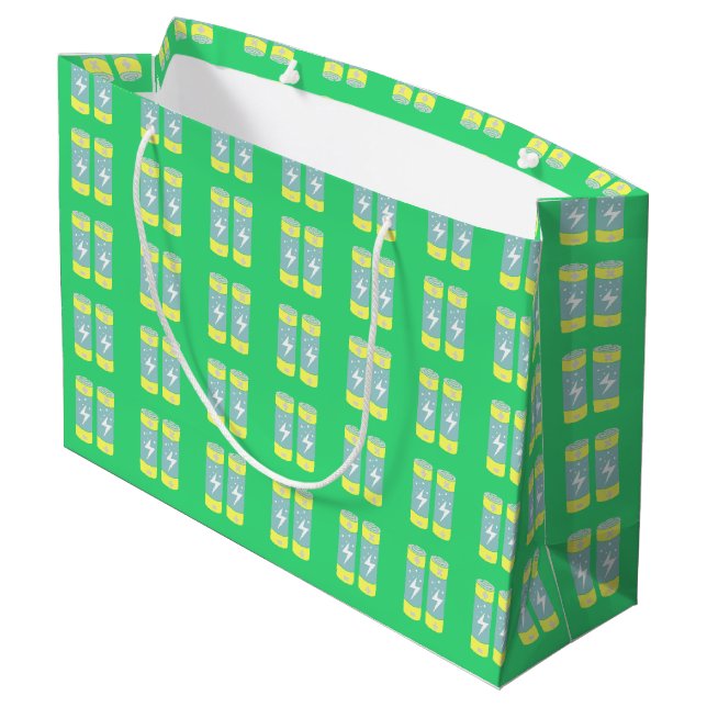 Bolsa De Regalo Grande Baterías (Angulo reverso)