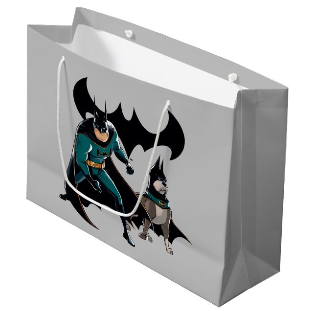Bolsa De Regalo Grande Batman & Ace (Angulo Anverso)