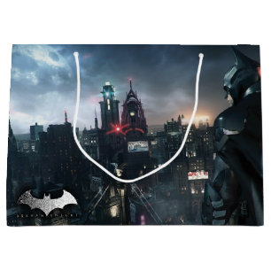 Bolsa De Regalo Grande Batman mirando la ciudad