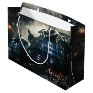 Bolsa De Regalo Grande Batman With Batmobile In The Rain