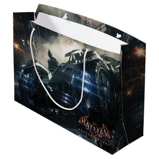 Bolsa De Regalo Grande Batman With Batmobile In The Rain (Angulo reverso)