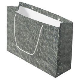 Bolsa De Regalo Grande Beach Ocean Water Ripples & Sand
