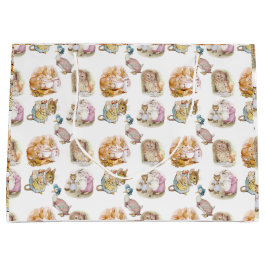 Bolsa De Regalo Grande Beatrix Potter Bunny Mouse Puddle Duck Squirrel