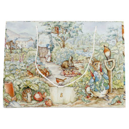 Bolsa De Regalo Grande Beatrix Potter Storybook Characters Garden