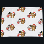 Bolsa De Regalo Grande Beaver With Snowman In Winter At Christmas Large G<br><div class="desc">Beaver with a snowman in winter for Christmas - a snowman for winter and Christmas. A winter greeting in the cold season for the holidays. Christmas beaver with snowman.</div>