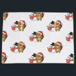 Bolsa De Regalo Grande Beaver With Snowman In Winter At Christmas Large G<br><div class="desc">Beaver with a snowman in winter for Christmas - a snowman for winter and Christmas. A winter greeting in the cold season for the holidays. Christmas beaver with snowman.</div>