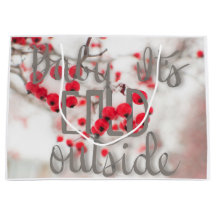 Bebé es bolso exterior frío del regalo