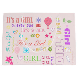 Bolsa De Regalo Grande Bebé Niña