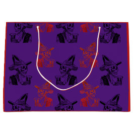 Bolsa De Regalo Grande Bebiendo Calavera