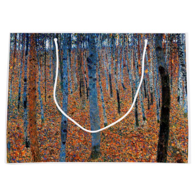 Bolsa De Regalo Grande Beech Grove, Gustav Klimt (Anverso)