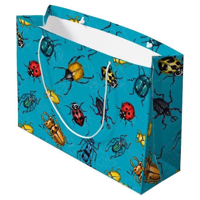 Bolsa De Regalo Grande Beetles (Angulo reverso)