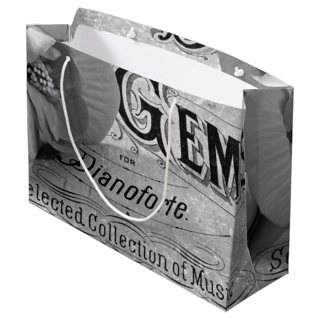 Bolsa De Regalo Grande Begonia Gems Pianoforte (Angulo reverso)