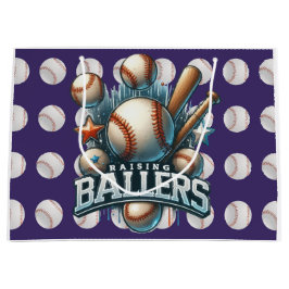 Bolsa De Regalo Grande Béisbol