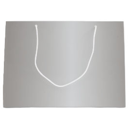 Bolsa De Regalo Grande Bells de plata metálica