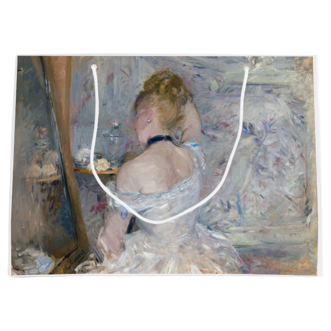 Bolsa De Regalo Grande Berthe Morisot - Mujer en su retrete (Anverso)