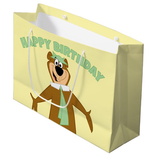 Bolsa De Regalo Grande Bienvenida del oso Yogi (Angulo Anverso)