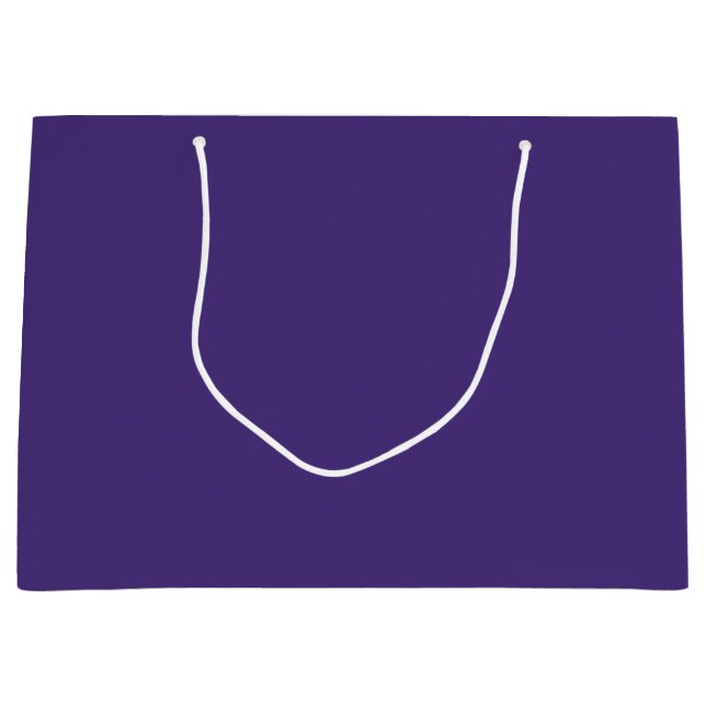 Bolsa De Regalo Grande Blank Crear el propio - Violeta (Anverso)
