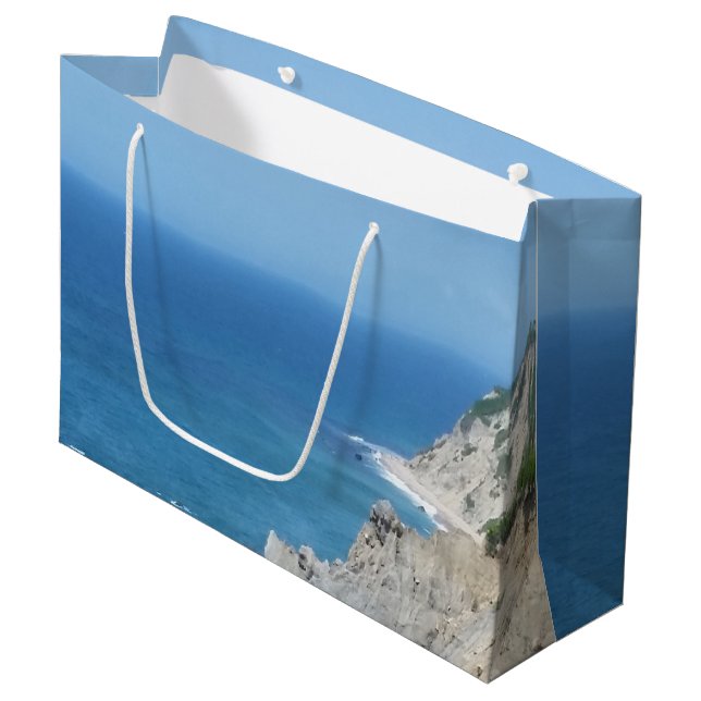 Bolsa De Regalo Grande Block Island Bluffs - Isla Block, Isla Rhode (Angulo Anverso)