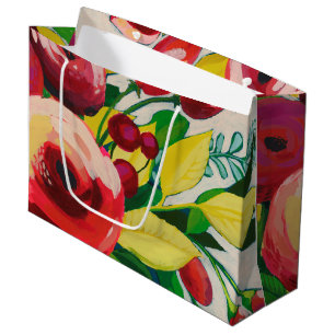 Bolsa De Regalo Grande Blooms Vivos